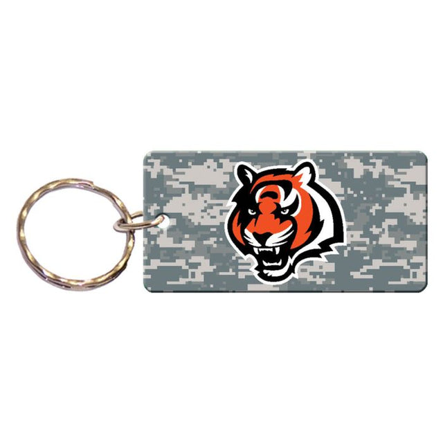 Cincinnati Bengals CAMO Keychain Rectangle