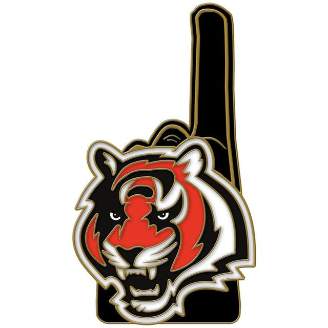 Tarjeta de joyería con pin de colección de los Cincinnati Bengals
