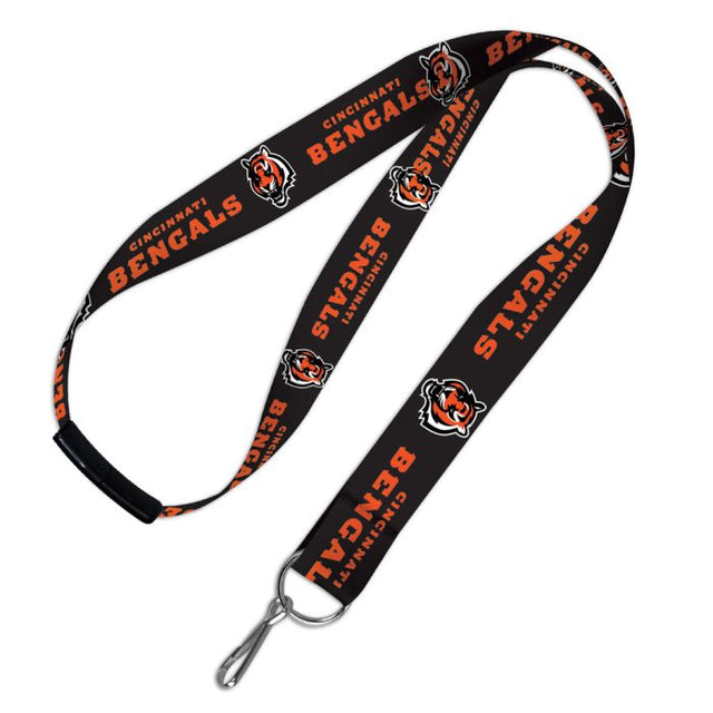 Cordones de los Cincinnati Bengals con cierre de seguridad de 1"