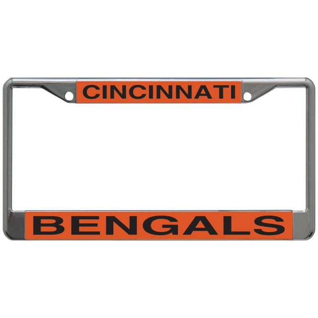 Marco de licencia de Cincinnati Bengals impreso en talla S/L