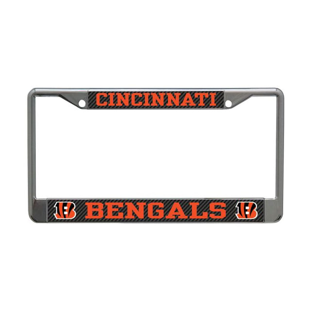 Marco de licencia de Cincinnati Bengals impreso en talla S/L