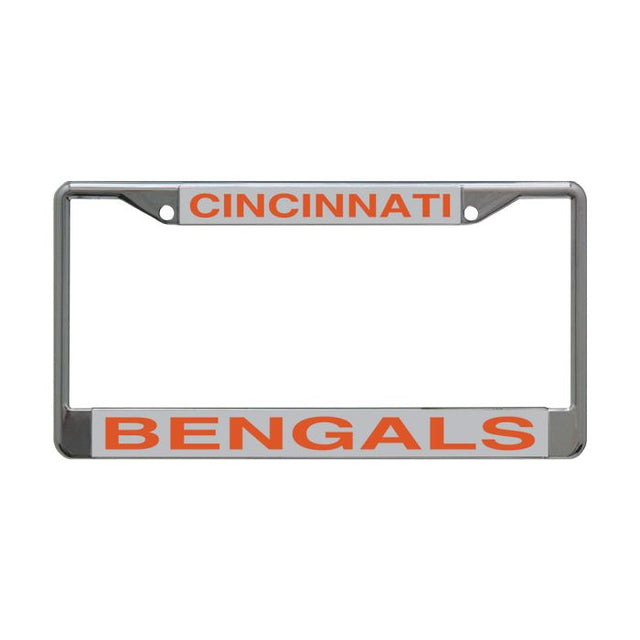 Marco de licencia de Cincinnati Bengals impreso en talla S/L