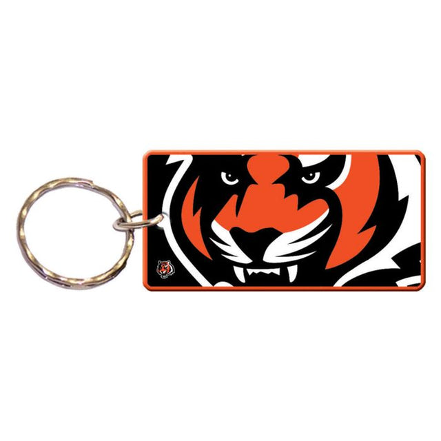 Llavero MEGA rectangular de los Cincinnati Bengals