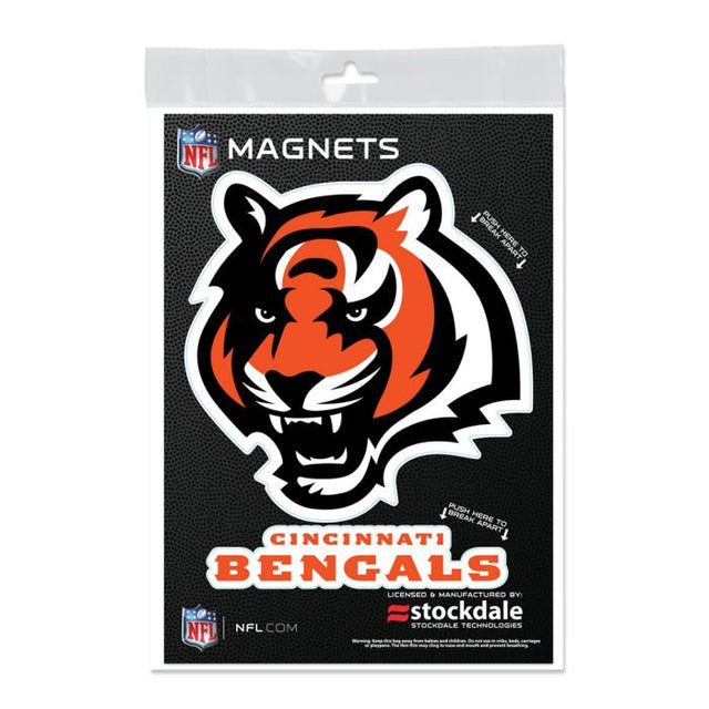 Imanes para exteriores de Cincinnati Bengals de 5" x 7"