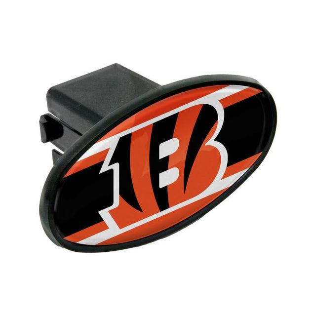 Receptor de enganche ovalado de 2" de los Cincinnati Bengals STRIPE
