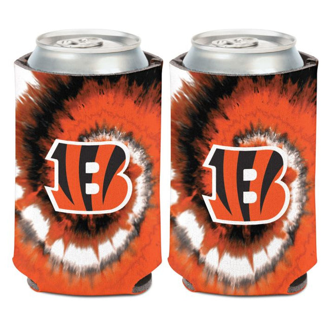 Enfriador de lata con teñido anudado de Cincinnati Bengals, 12 oz.