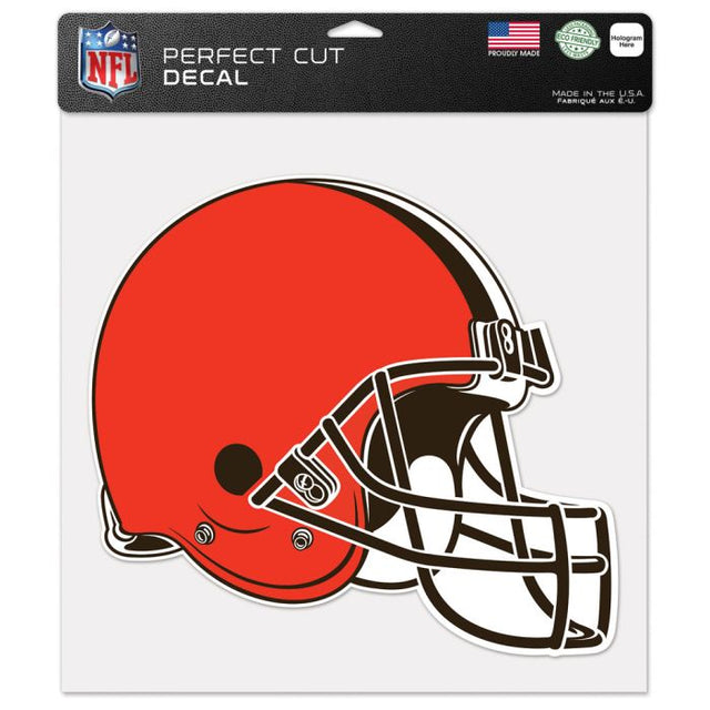 Calcomanía de color de corte perfecto de los Cleveland Browns de 12" x 12"