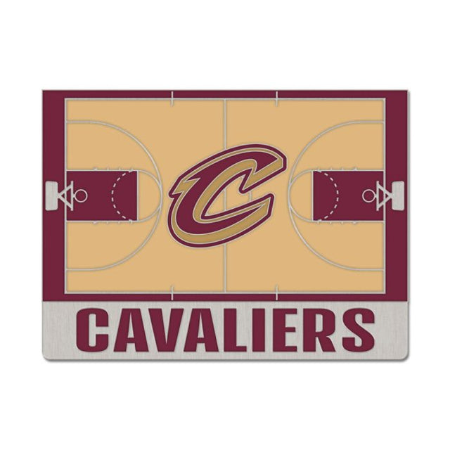Cleveland Cavaliers COURT Collector Enamel Pin Jewelry Card