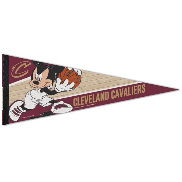 Banderín premium de los Cleveland Cavaliers/Disney de 30 x 76 cm
