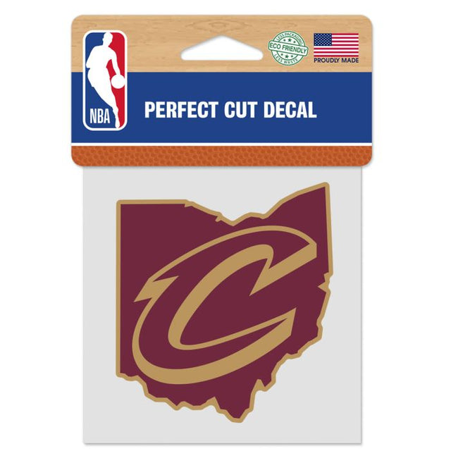 Cleveland Cavaliers Perfect Cut Color Decal 4" x 4"