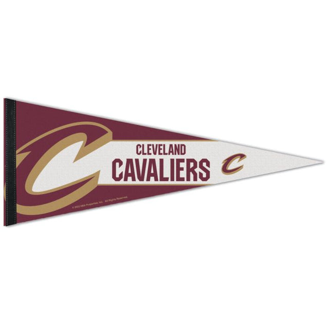 Banderín premium de los Cleveland Cavaliers de 12" x 30"