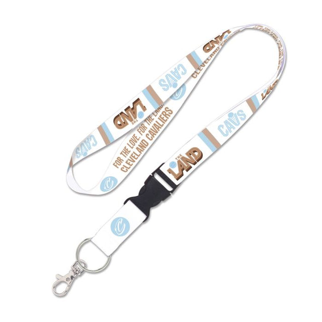 Cleveland Cavaliers city Lanyard w/detachable buckle 1"