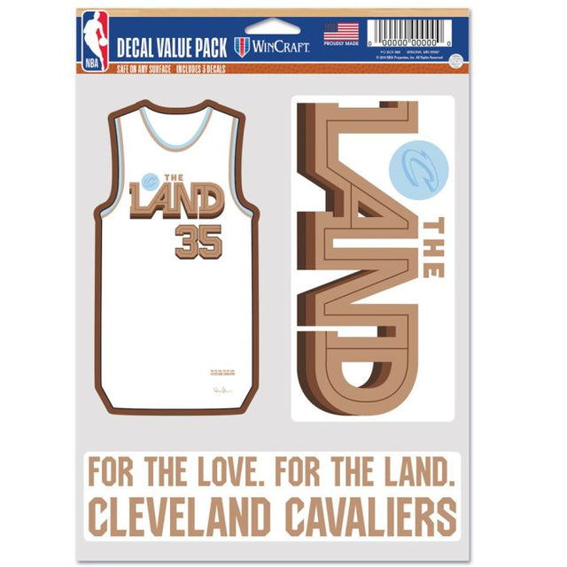 Cleveland Cavaliers city Multi Use 3 fan pack