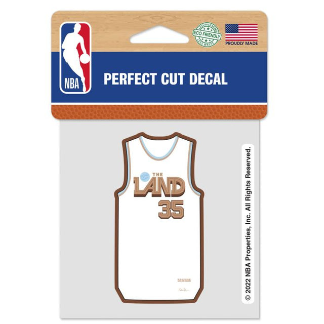 Cleveland Cavaliers city Perfect Cut Color Decal 4" x 4"