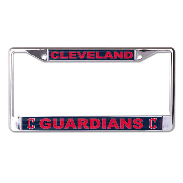 Cleveland Guardians Lic Plt Frame S/L Printed