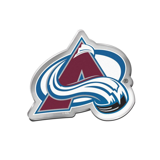 Emblema acrílico para automóvil de Colorado Avalanche
