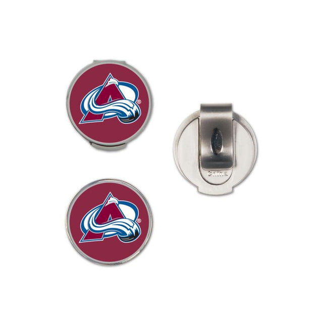Colorado Avalanche Hat Clip w/2 Markers, clamshell