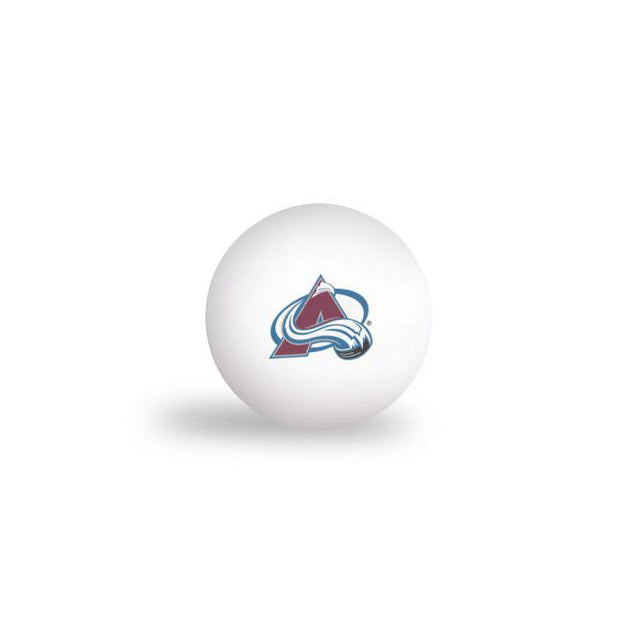 Pelotas de ping pong Colorado Avalanche (paquete de 6)