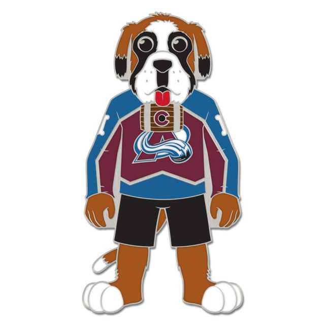 Colorado Avalanche mascot Collector Enamel Pin Jewelry Card