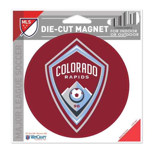 Colorado Rapids Die Cut Magnet 4.5" x 6"