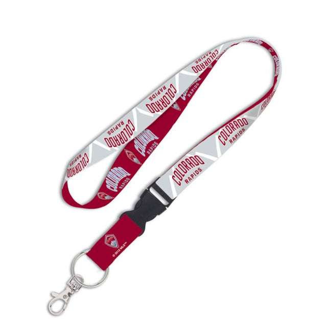 Colorado Rapids Lanyard w/detachable buckle 1"