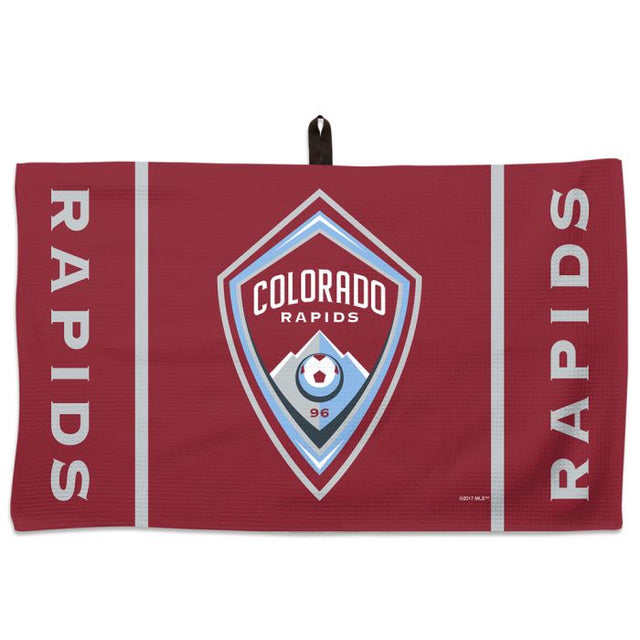 Colorado Rapids Logo / Wordmark Waffle Towel 14"x24"