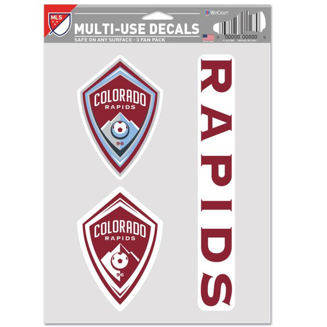 Colorado Rapids Multi Use 3 Fan Pack