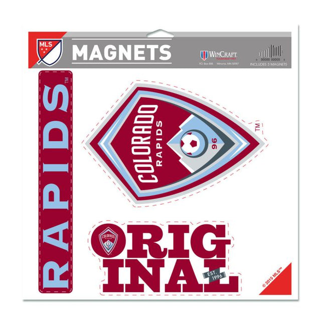 Colorado Rapids Vinyl Magnet 11" x 11"