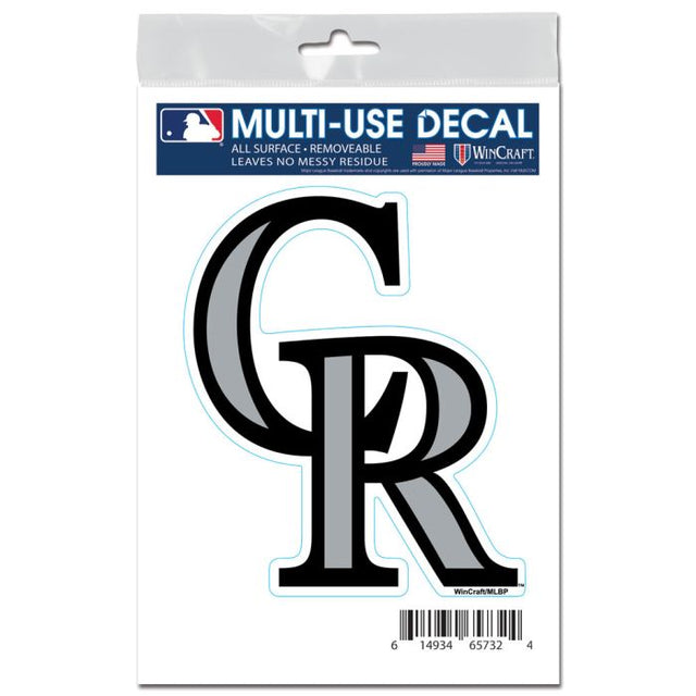 Calcomanías para todas las superficies de Colorado Rockies, 3" x 5"