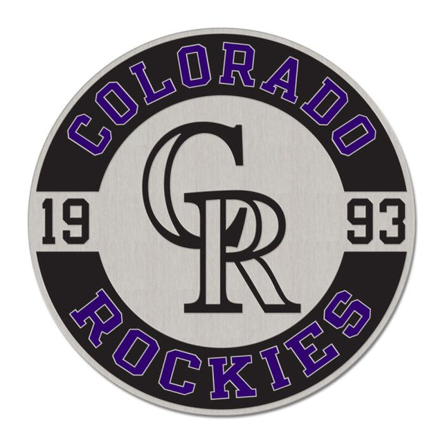 科罗拉多洛矶队 CIRCLE ESTABLISHED 收藏家珐琅别针珠宝卡