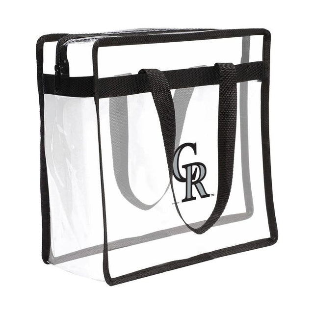 Colorado Rockies Clear Tote Bag