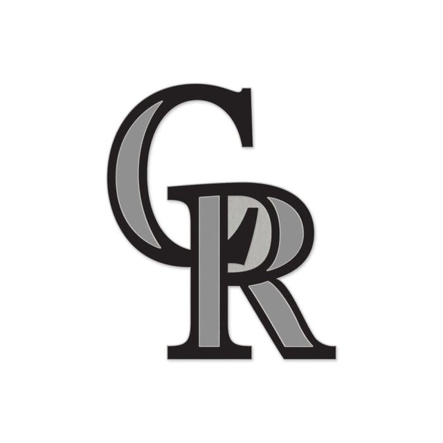 Tarjeta de joyería con pin esmaltado de colección de los Colorado Rockies