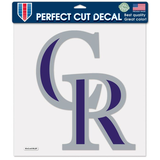 Colorado Rockies Perfect Cut Color Decal 12" x 12"