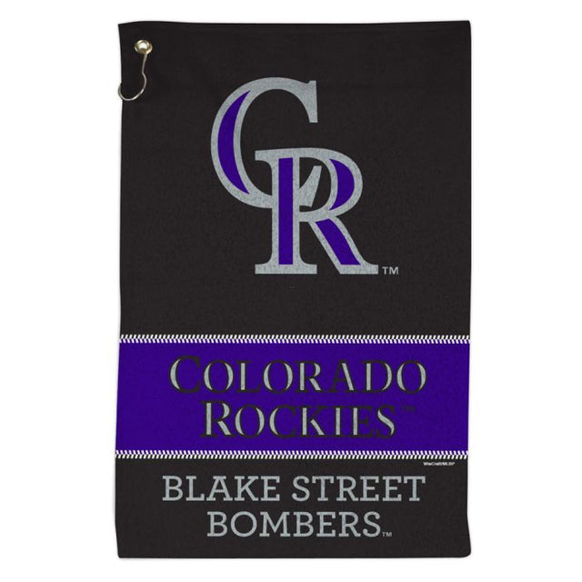 Colorado Rockies SLOGAN 16 x 25 Sports Towel