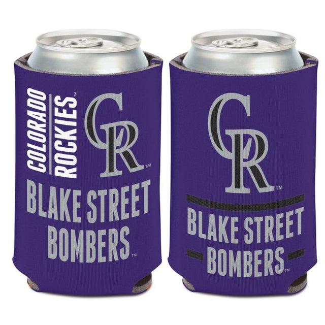 Enfriador de lata SLOGAN de Colorado Rockies de 12 oz.