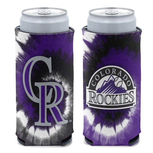 Colorado Rockies TIE DYE 12 oz Slim Can Cooler