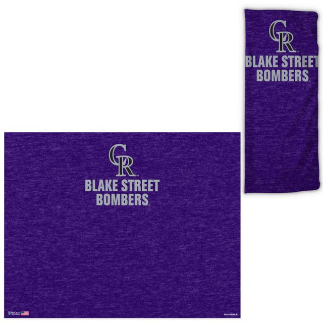 Colorado Rockies heathered Fan Wraps