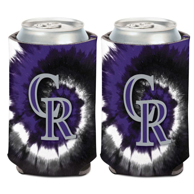 Colorado Rockies tie dye Can Cooler 12 oz.