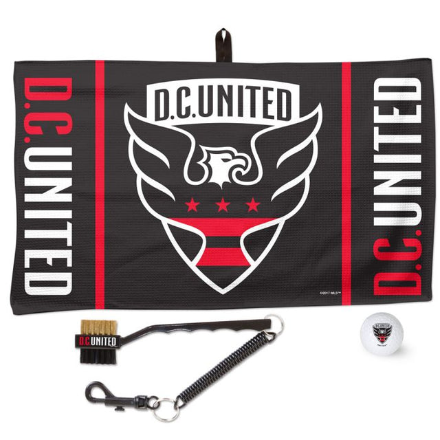 D.C. United Logo / Wordmark Golf Waffle Towel Set