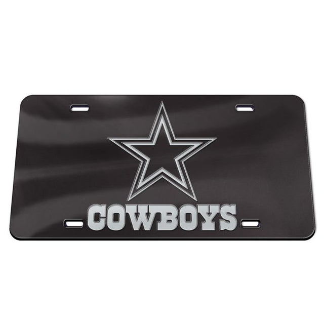 Dallas Cowboys Chrome Specialty Acrylic License Plate
