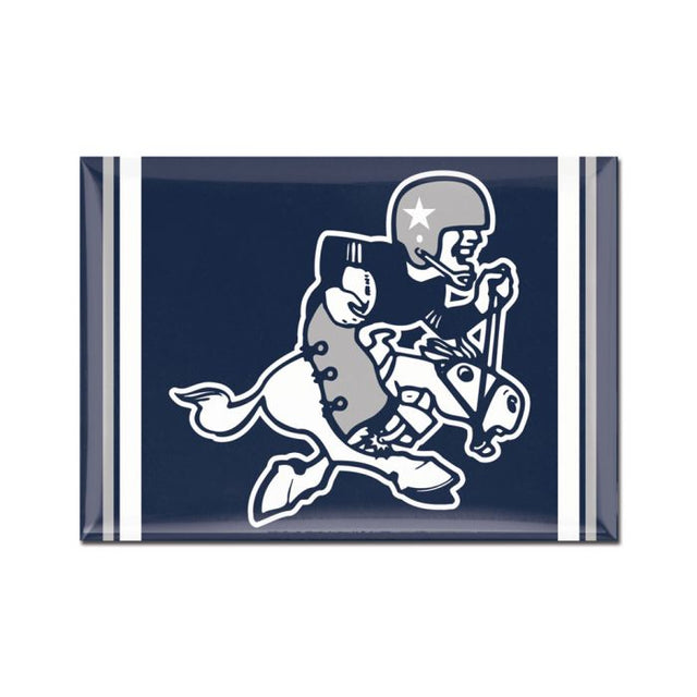Dallas Cowboys / Classic Logo Retro Metal Magnet 2.5" x 3.5"