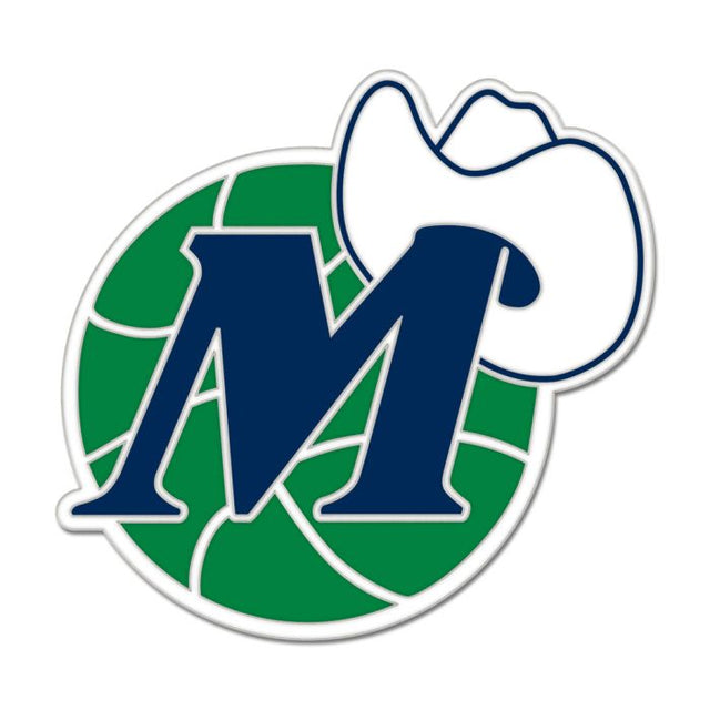 Tarjeta de joyería con pin esmaltado de colección de los Dallas Mavericks/Hardwoods