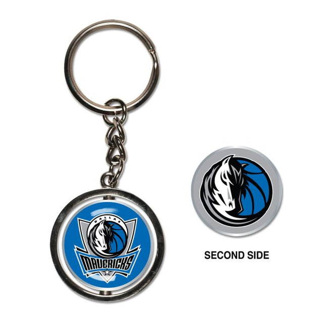 Llavero con spinner de los Dallas Mavericks
