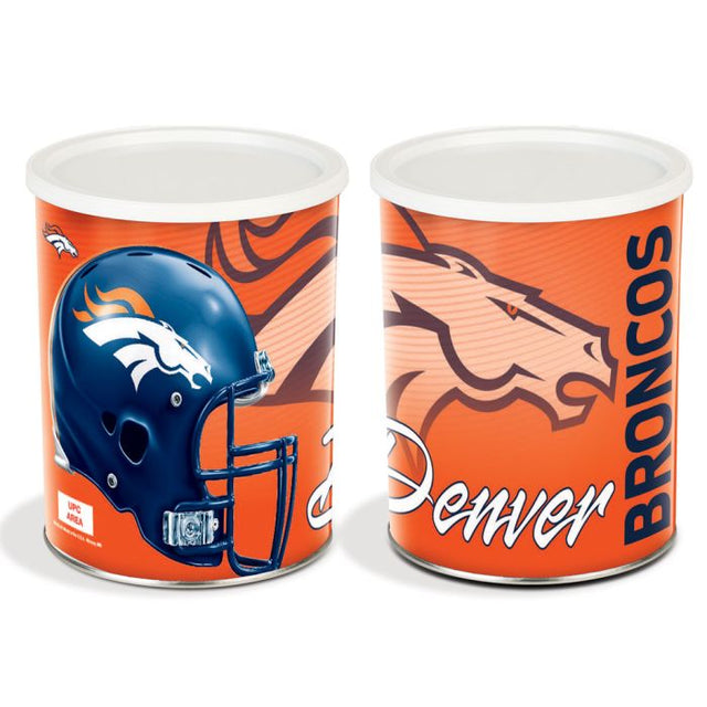 Denver Broncos Gift Tin 1 Gallon