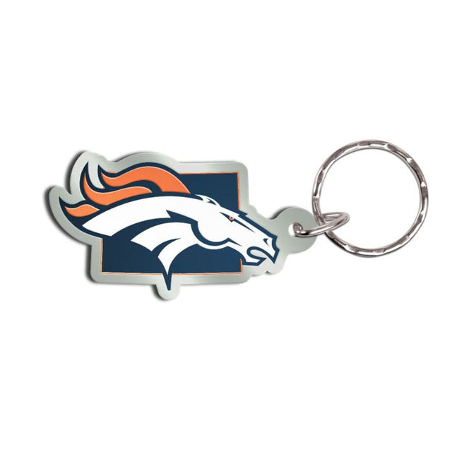 Llavero de los Denver Broncos de forma libre