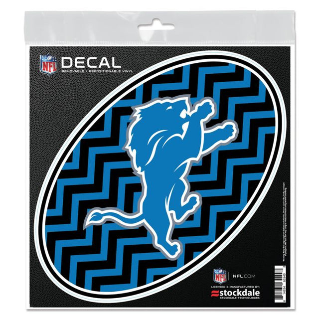 Imanes para exteriores CHEVRON de los Detroit Lions de 6" x 6"