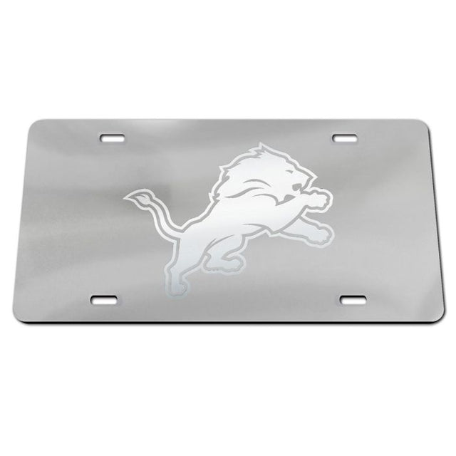 Matrículas clásicas de acrílico esmerilado de los Detroit Lions