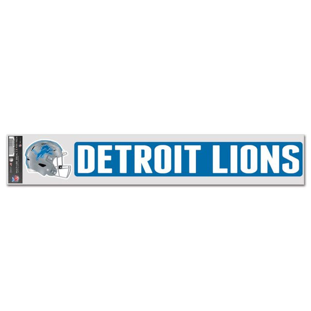 Calcomanías para fanáticos de los Detroit Lions de 3" x 17"