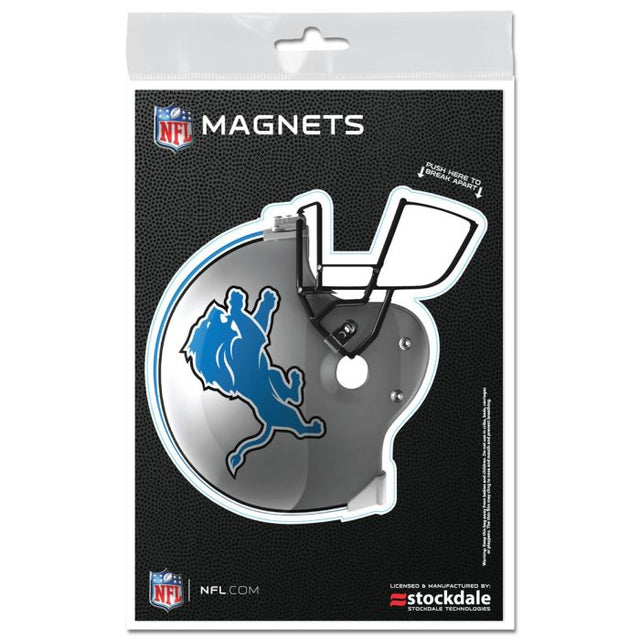 Imanes para exteriores con el logo de los Detroit Lions, 3" x 5"