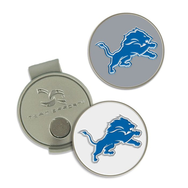 Clip para gorra y marcadores de los Detroit Lions